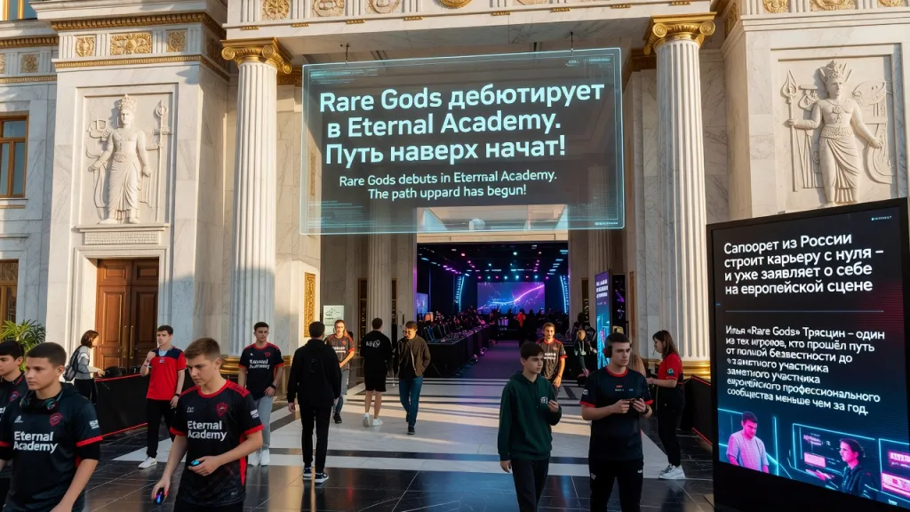 Rare Gods дебютирует в Eternal Academy. Путь наверх начат!