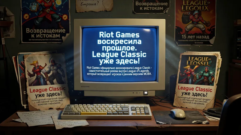Riot Games воскресила прошлое. League Classic уже здесь!