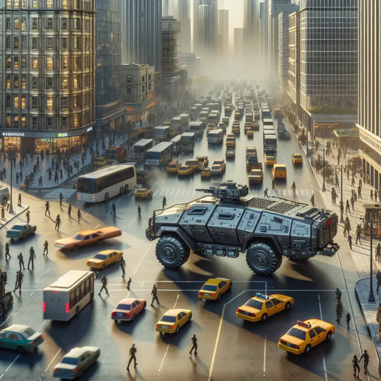 Где находится бронированная машина в GTA V