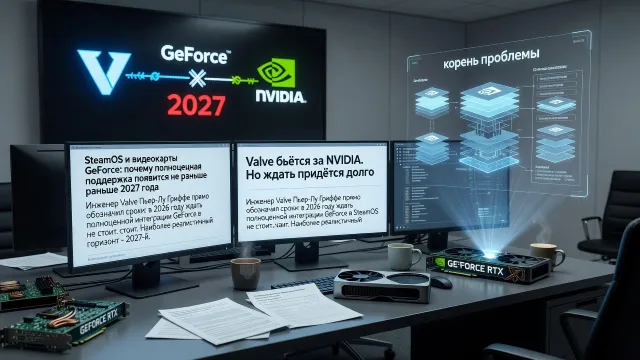 Valve бьётся за NVIDIA. Но ждать придётся долго