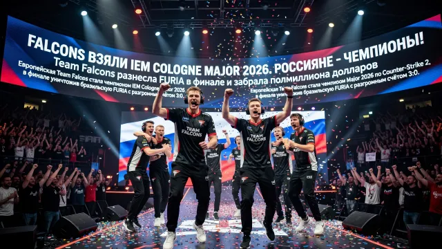 Falcons взяли IEM Cologne Major 2026. Россияне - чемпионы!