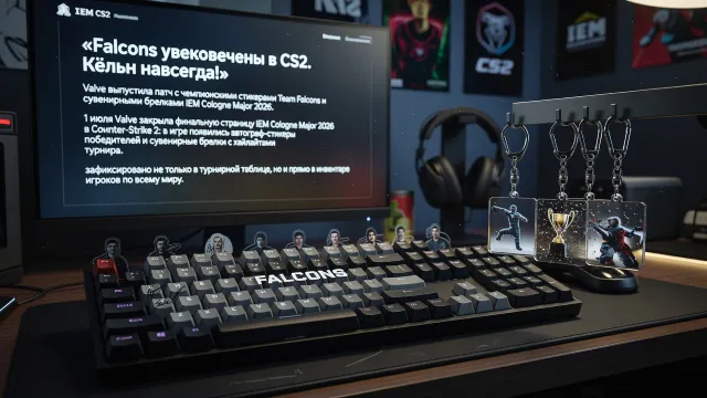 Falcons увековечены в CS2. Кёльн навсегда!