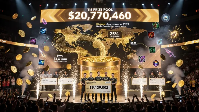 Призовой фонд TI6: размер и распределение призовых The International 2016